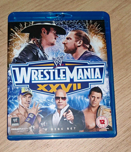 Wwe wrestlemania xxvii blu ray - wrestlemania, blu-ray