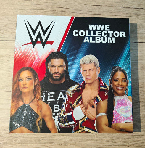 Wwe collector album - album, first