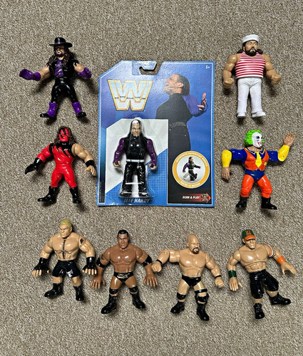 Wwe wwf hasbro mattel - wwe, 9x