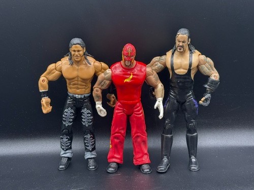 Wrestling figuren rey - 3x,